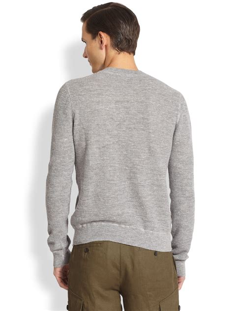 michael michael kors mens hoodie|Michael Kors grey crewneck sweatshirt.